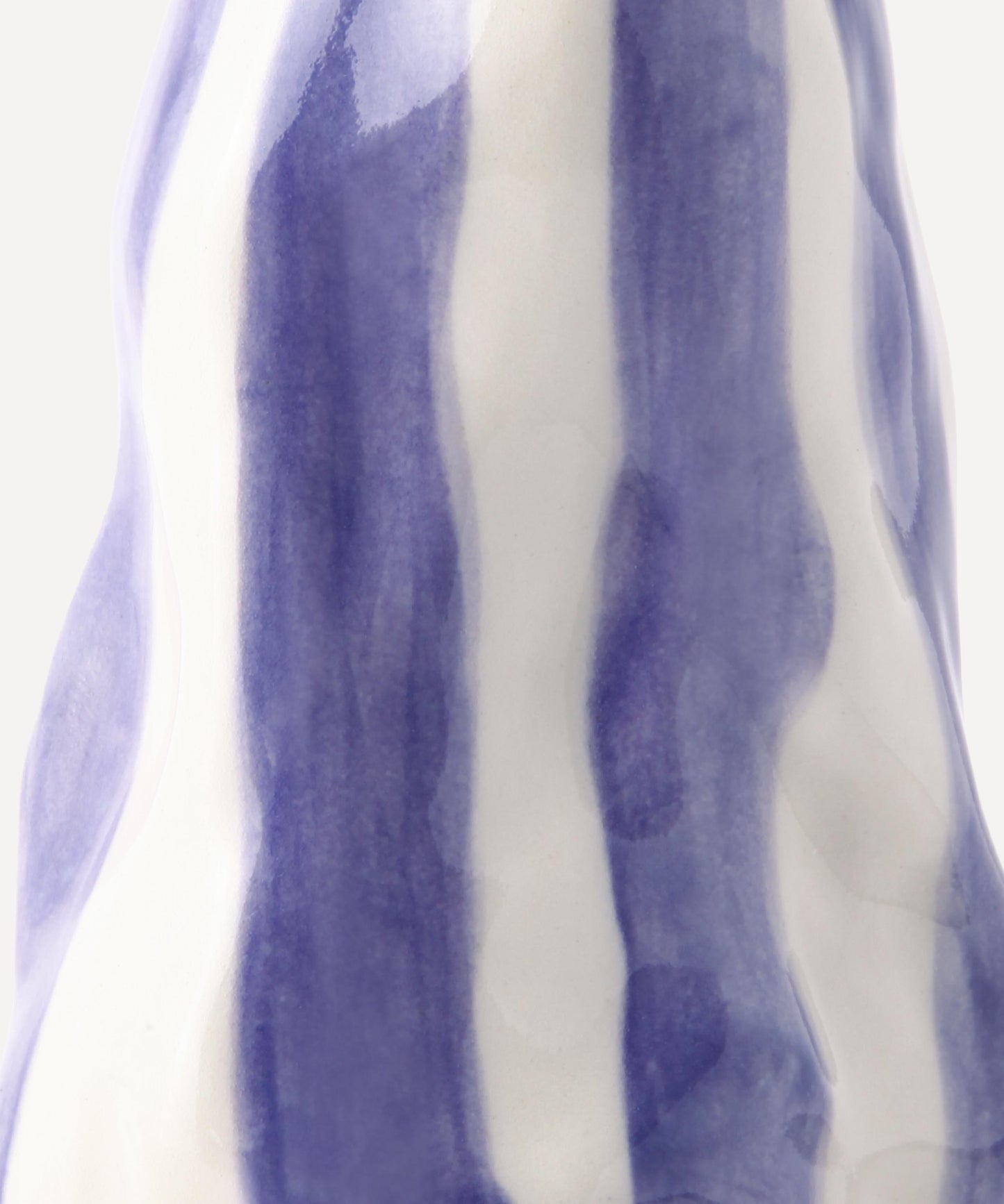 Amethyst Candy Stripe Vase